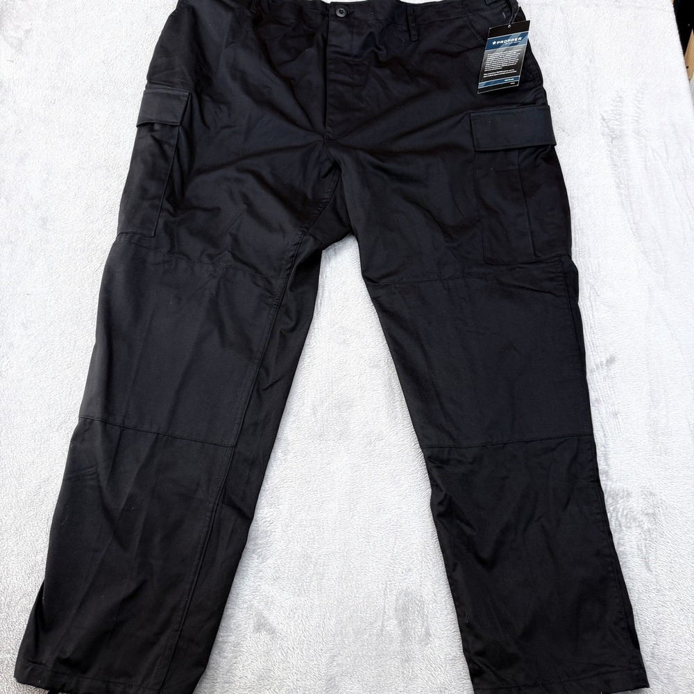 Propper BDU Tactical Cargo Pants Mens 2XL Regular Black Trouser F520112001 NWT